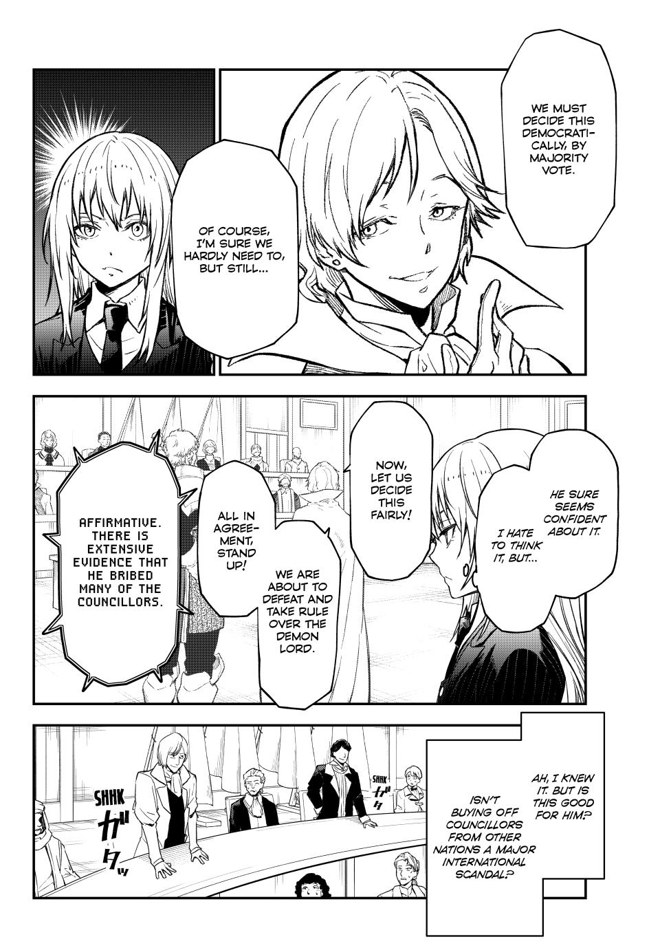 That Time I Got Reincarnated as a Slime Chap 124 - Next Chap 125