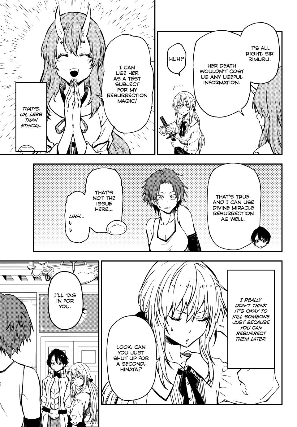 That Time I Got Reincarnated as a Slime Chap 125 - Next Chap 126