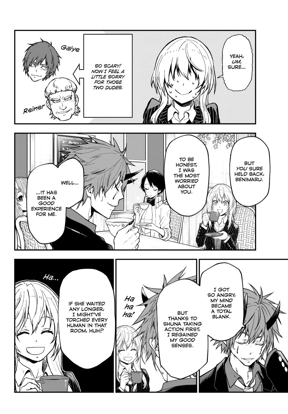 That Time I Got Reincarnated as a Slime Chap 125 - Next Chap 126