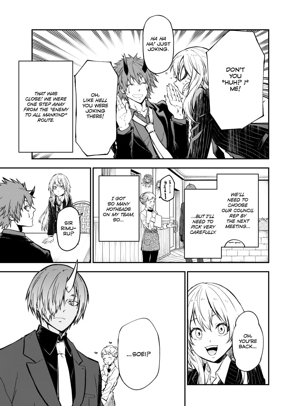 That Time I Got Reincarnated as a Slime Chap 125 - Next Chap 126