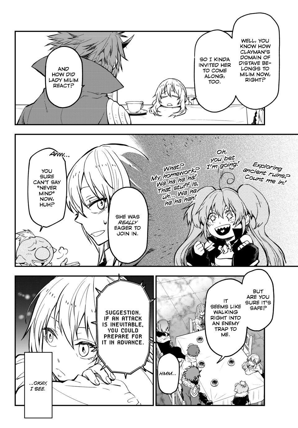 That Time I Got Reincarnated as a Slime Chap 126 - Next Chap 127