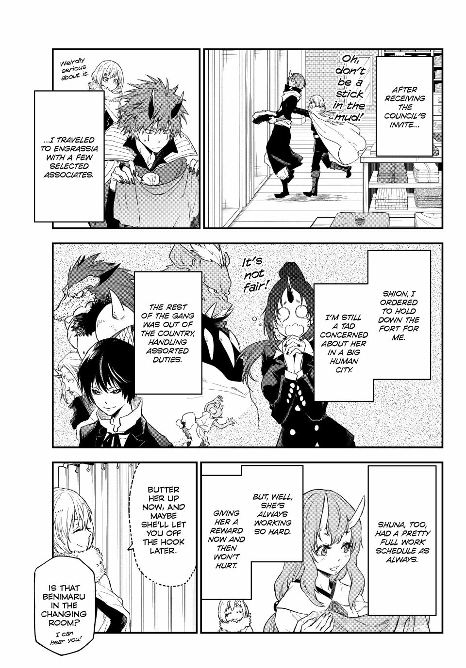 That Time I Got Reincarnated as a Slime Chap 122 - Next Chap 123
