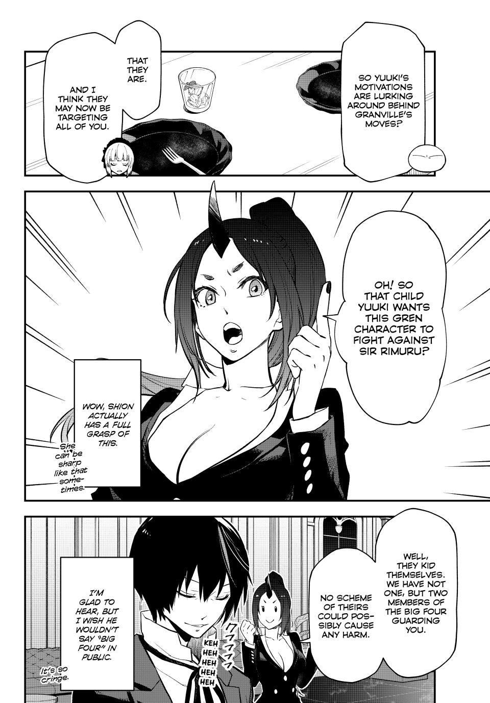 That Time I Got Reincarnated as a Slime Chap 136 - Next Chap 137