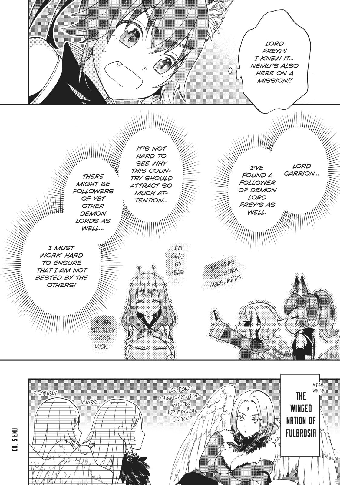 Tensei shitara Slime datta Ken Ibun: Makoku Gurashi no Trinity Chap 5 - Next Chap 6