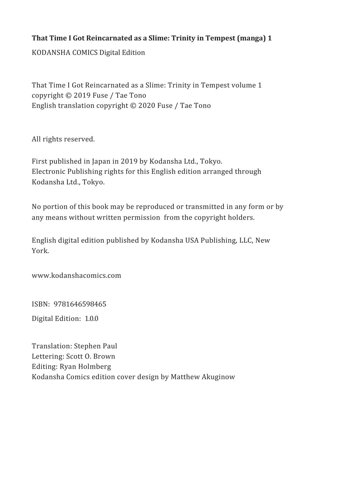 Tensei shitara Slime datta Ken Ibun: Makoku Gurashi no Trinity Chap 6 - Next Chap 7