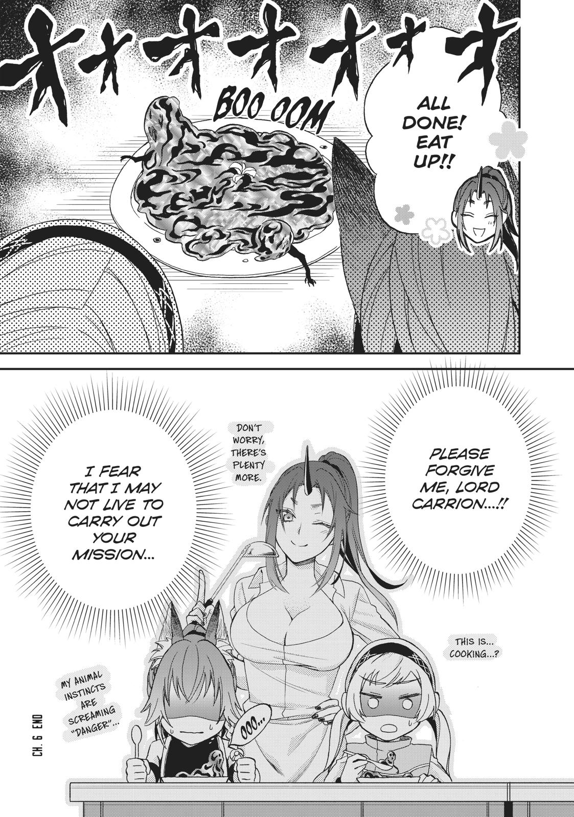 Tensei shitara Slime datta Ken Ibun: Makoku Gurashi no Trinity Chap 6 - Next Chap 7