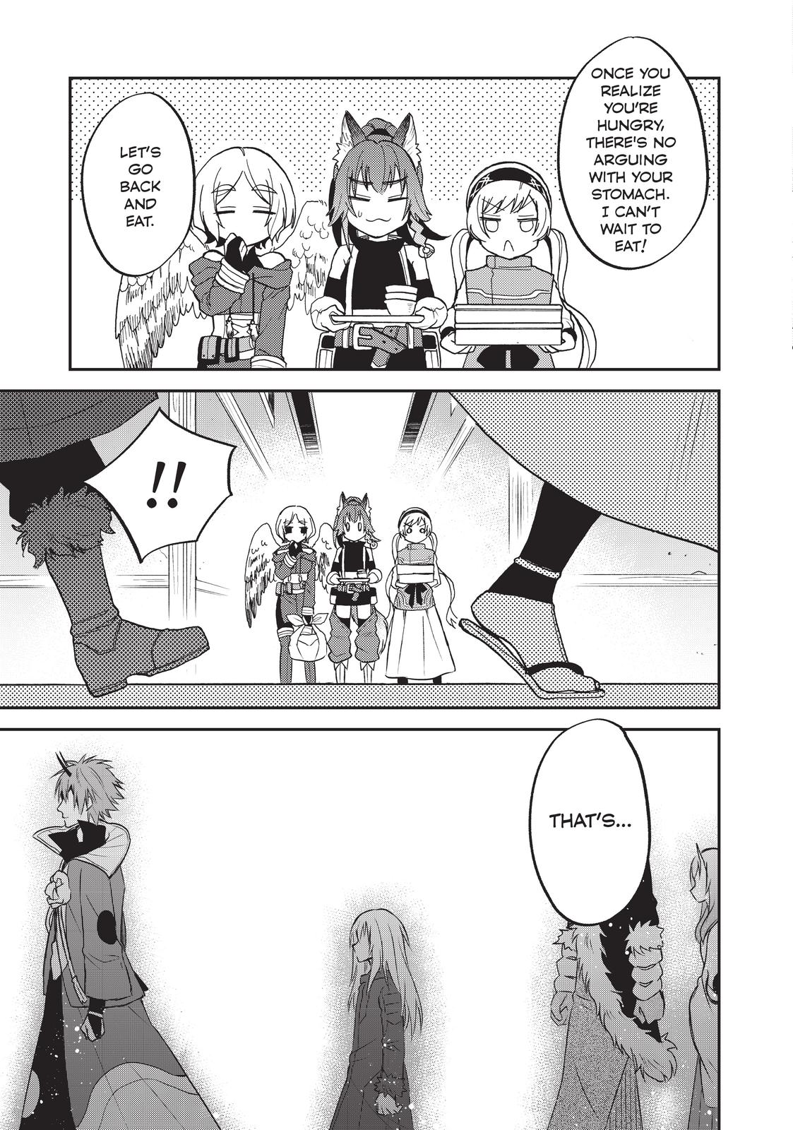 Tensei shitara Slime datta Ken Ibun: Makoku Gurashi no Trinity Chap 17 - Next Chap 18