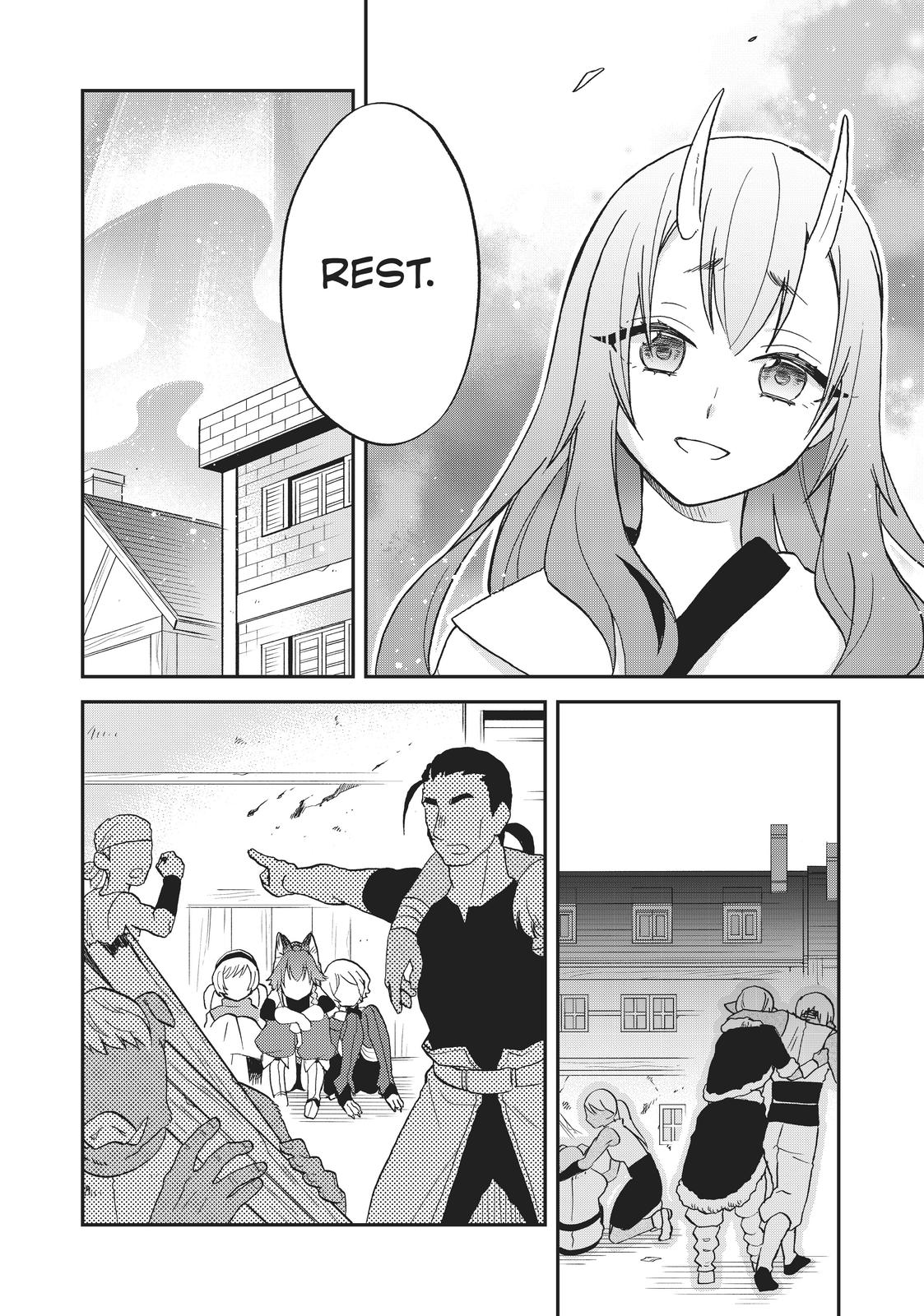 Tensei shitara Slime datta Ken Ibun: Makoku Gurashi no Trinity Chap 16 - Next Chap 17