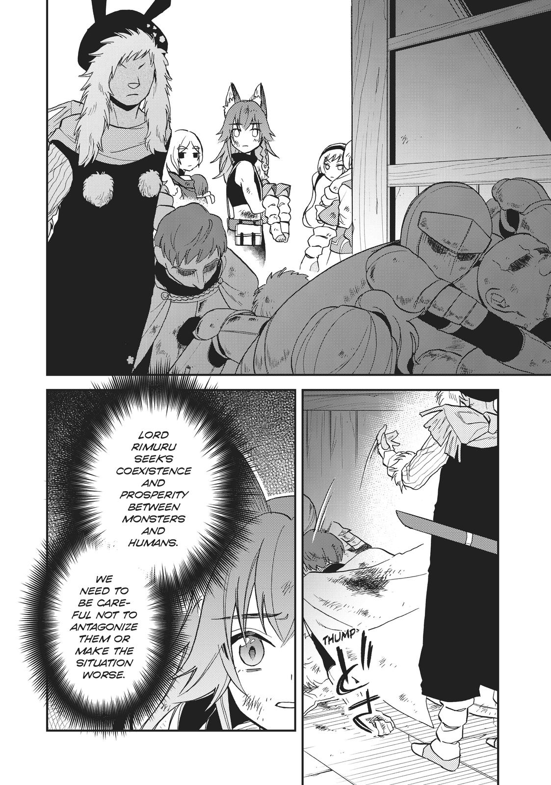 Tensei shitara Slime datta Ken Ibun: Makoku Gurashi no Trinity Chap 16 - Next Chap 17