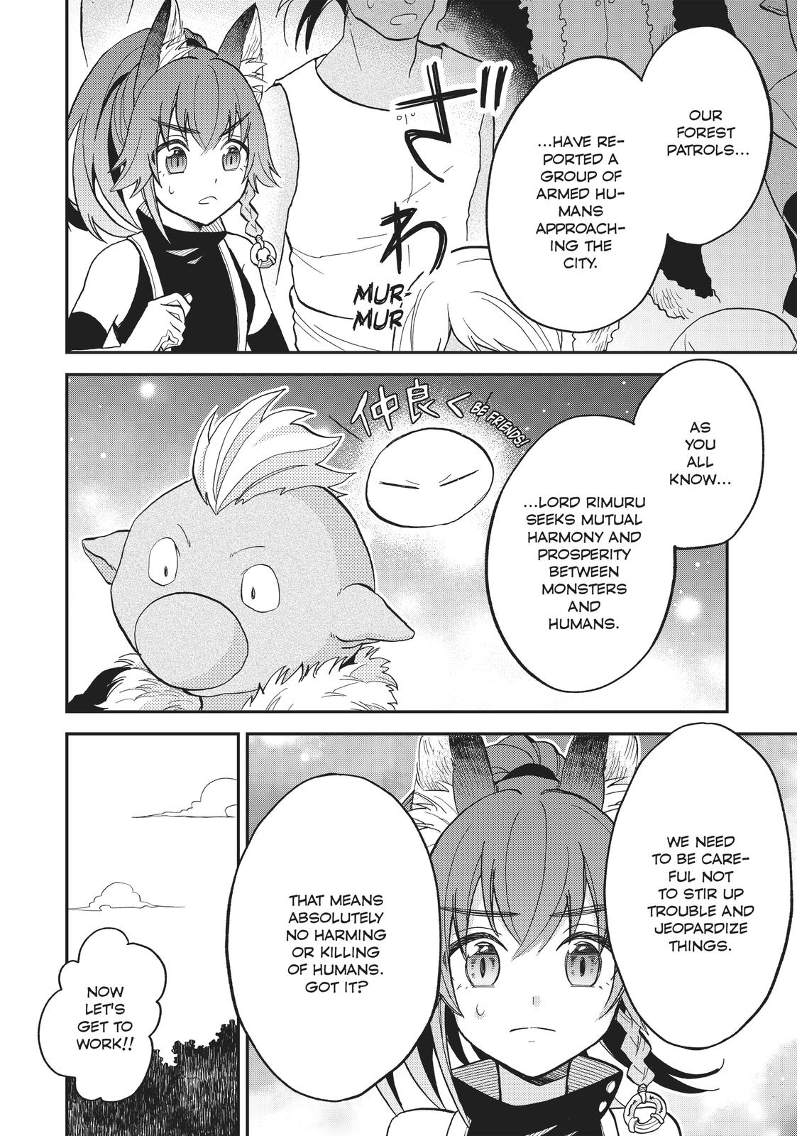 Tensei shitara Slime datta Ken Ibun: Makoku Gurashi no Trinity Chap 12 - Next Chap 13