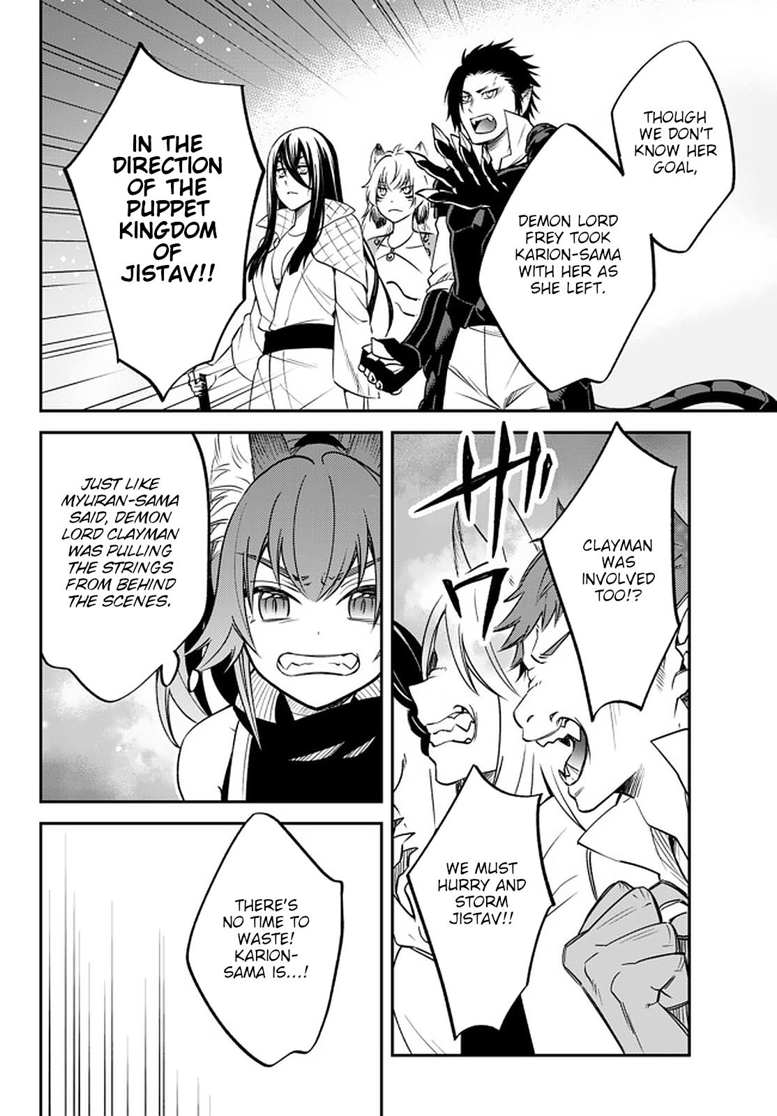 Tensei shitara Slime datta Ken Ibun: Makoku Gurashi no Trinity Chap 27 - Next Chap 28