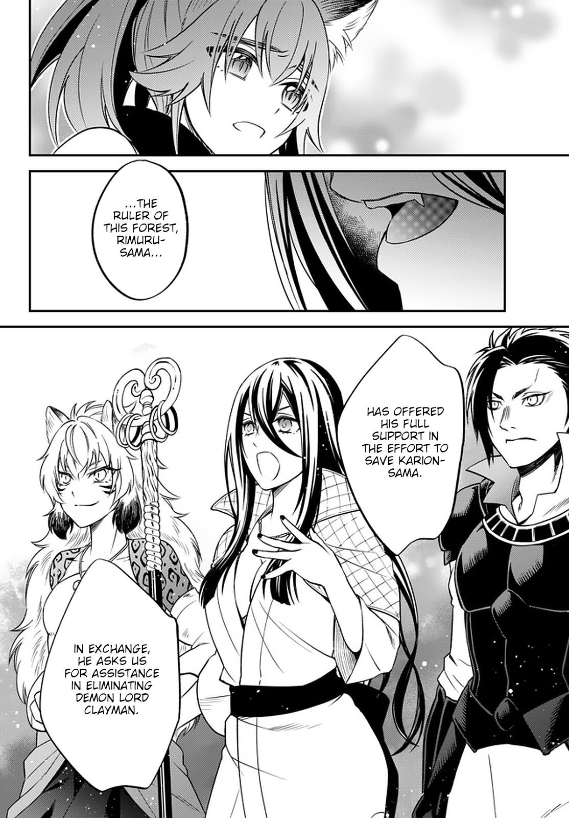 Tensei shitara Slime datta Ken Ibun: Makoku Gurashi no Trinity Chap 27 - Next Chap 28