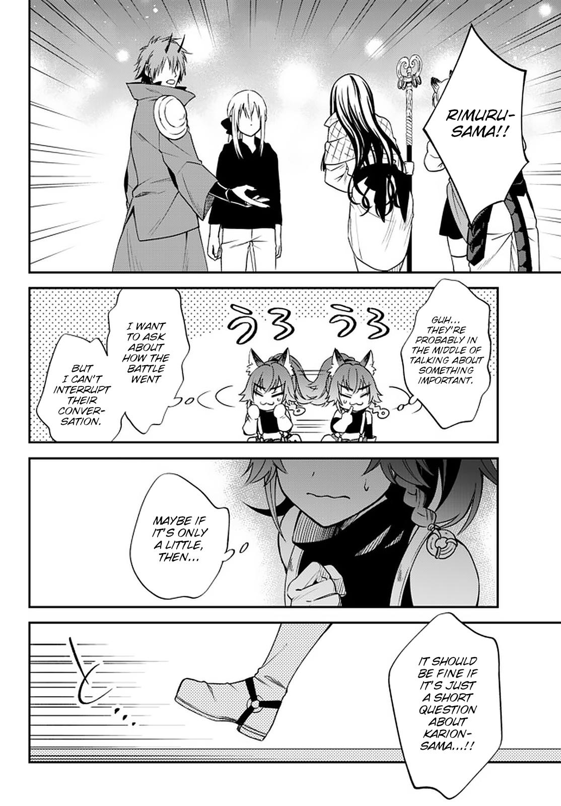 Tensei shitara Slime datta Ken Ibun: Makoku Gurashi no Trinity Chap 27 - Next Chap 28