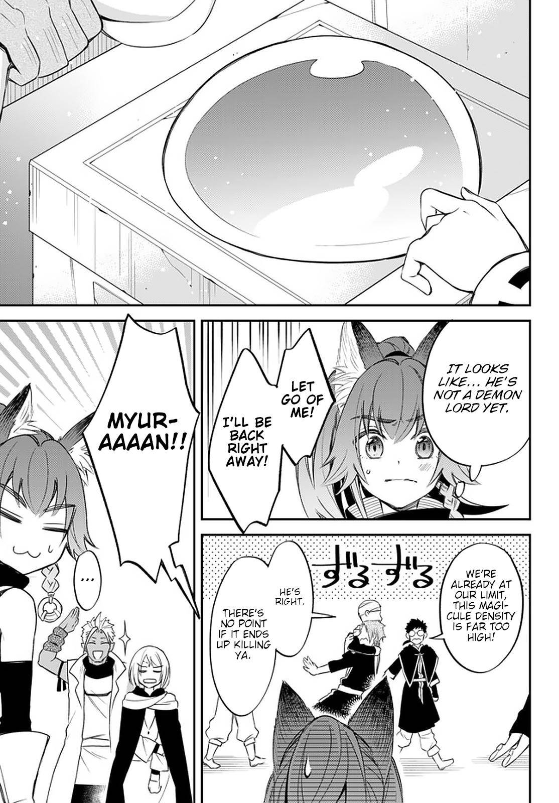 Tensei shitara Slime datta Ken Ibun: Makoku Gurashi no Trinity Chap 24 - Next Chap 25