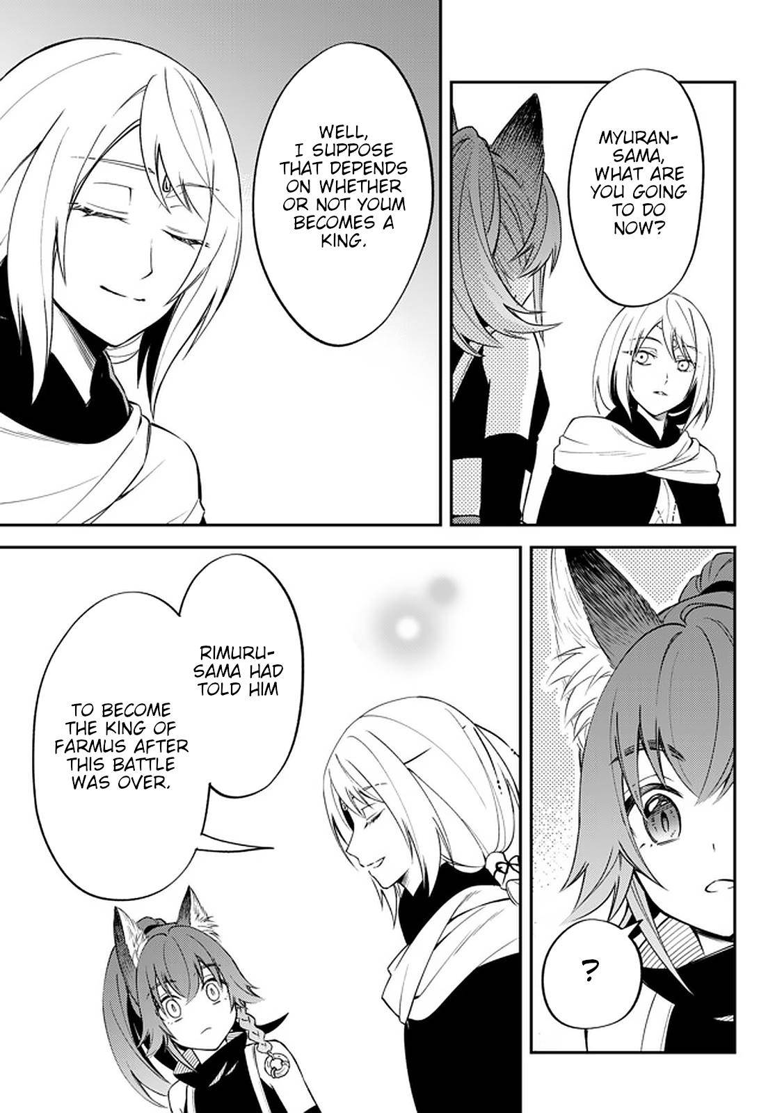 Tensei shitara Slime datta Ken Ibun: Makoku Gurashi no Trinity Chap 25 - Next Chap 26