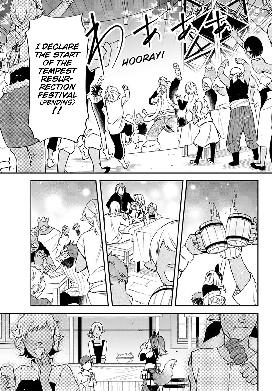 Tensei shitara Slime datta Ken Ibun: Makoku Gurashi no Trinity Chap 26 - Next Chap 27