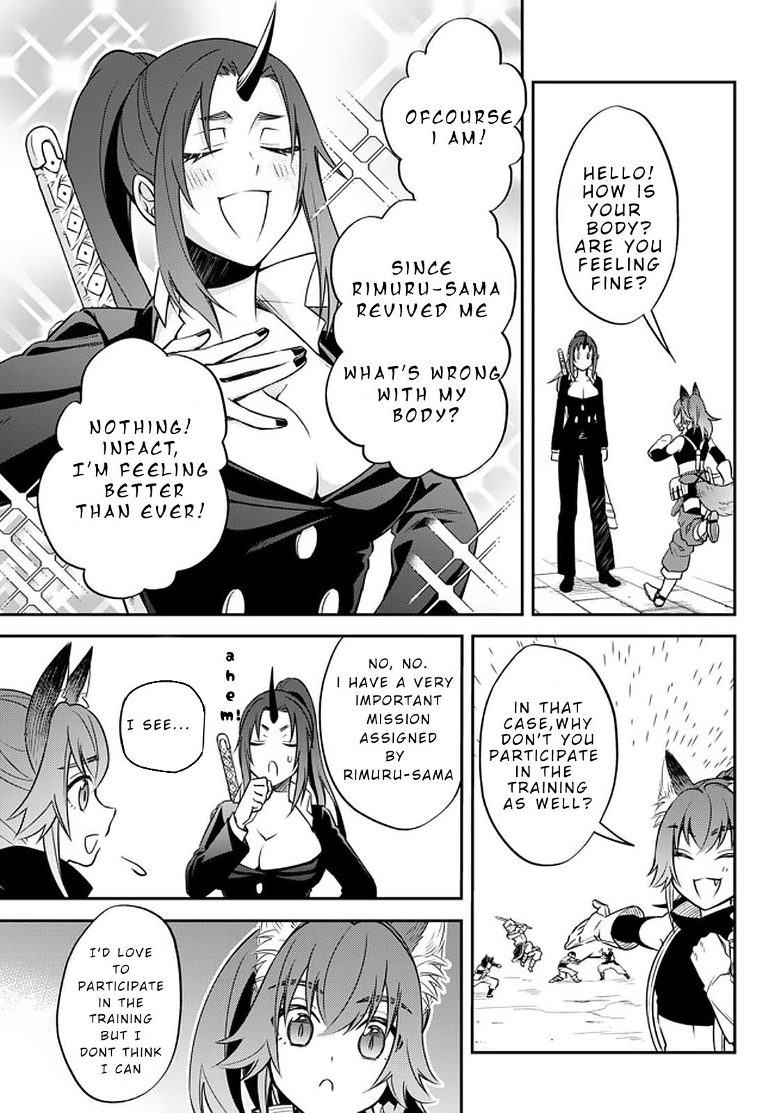 Tensei shitara Slime datta Ken Ibun: Makoku Gurashi no Trinity Chap 29 - Next Chap 30