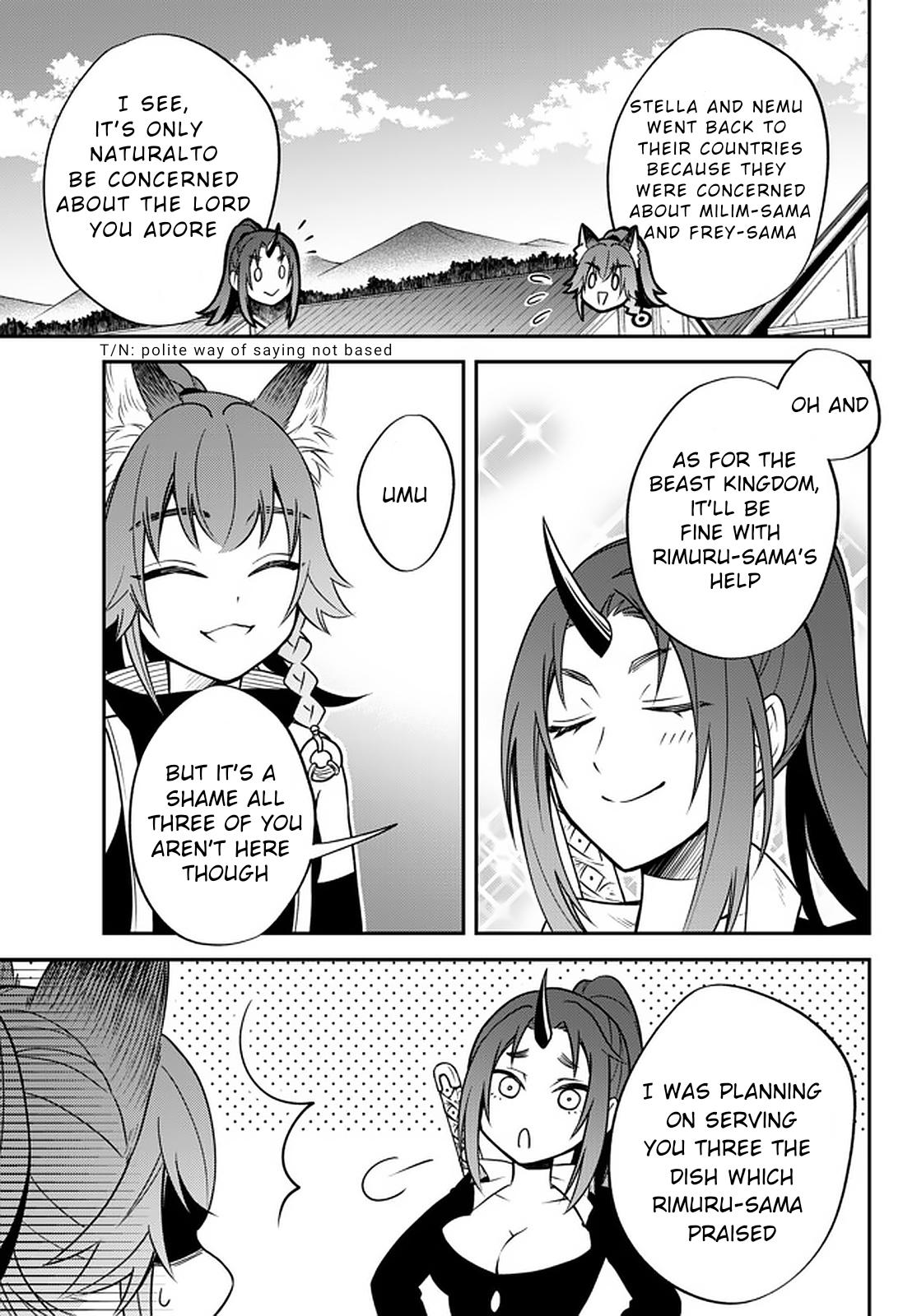 Tensei shitara Slime datta Ken Ibun: Makoku Gurashi no Trinity Chap 29 - Next Chap 30