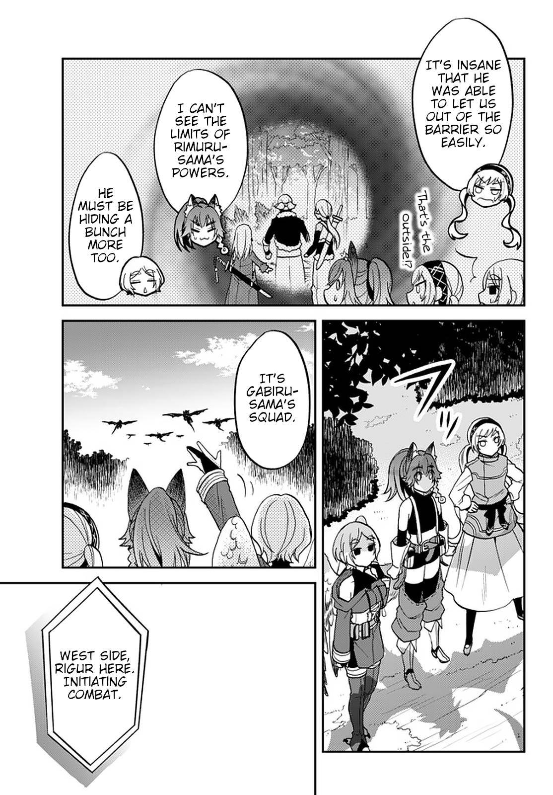 Tensei shitara Slime datta Ken Ibun: Makoku Gurashi no Trinity Chap 22 - Next Chap 23