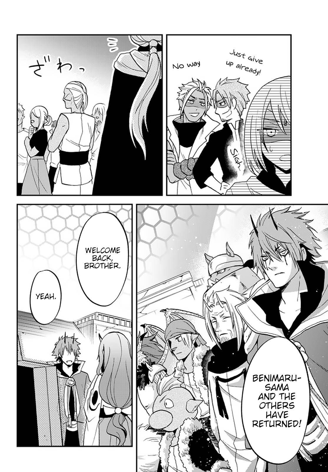 Tensei shitara Slime datta Ken Ibun: Makoku Gurashi no Trinity Chap 22 - Next Chap 23