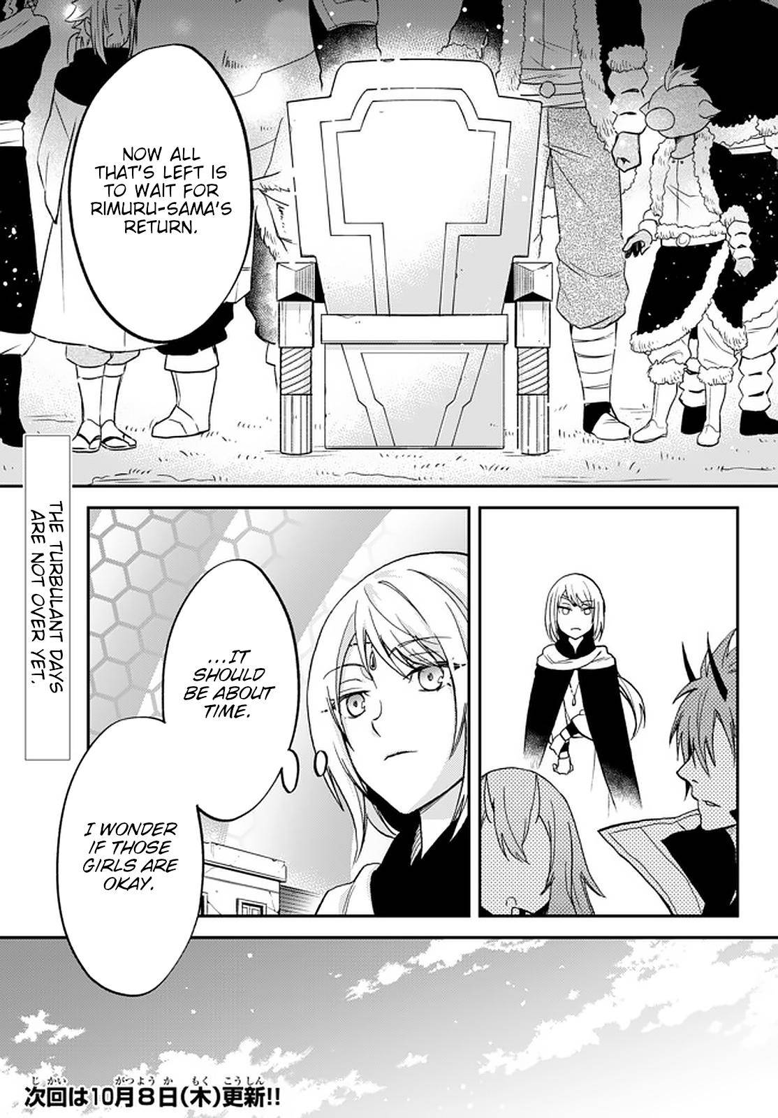 Tensei shitara Slime datta Ken Ibun: Makoku Gurashi no Trinity Chap 22 - Next Chap 23