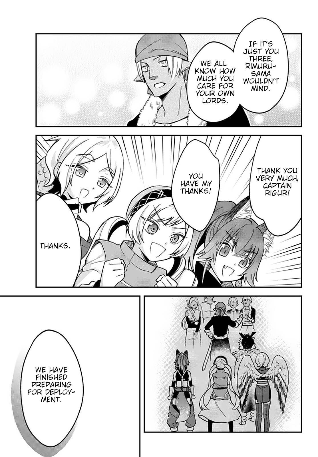 Tensei shitara Slime datta Ken Ibun: Makoku Gurashi no Trinity Chap 22 - Next Chap 23