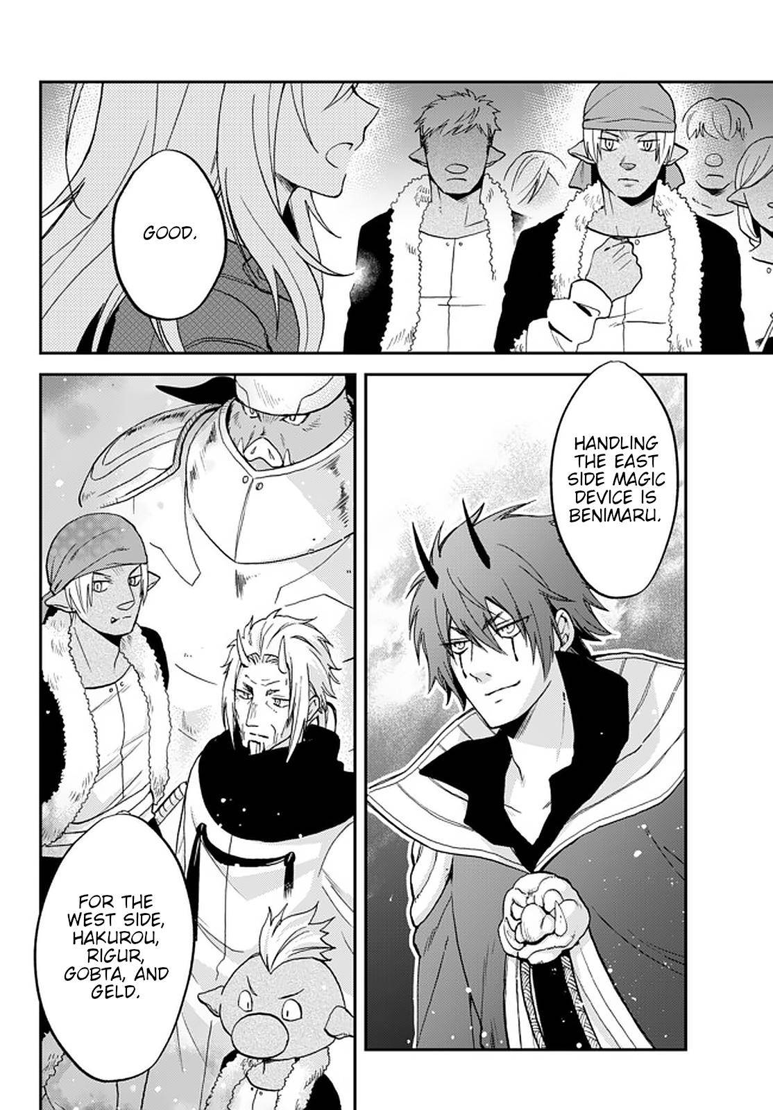 Tensei shitara Slime datta Ken Ibun: Makoku Gurashi no Trinity Chap 22 - Next Chap 23