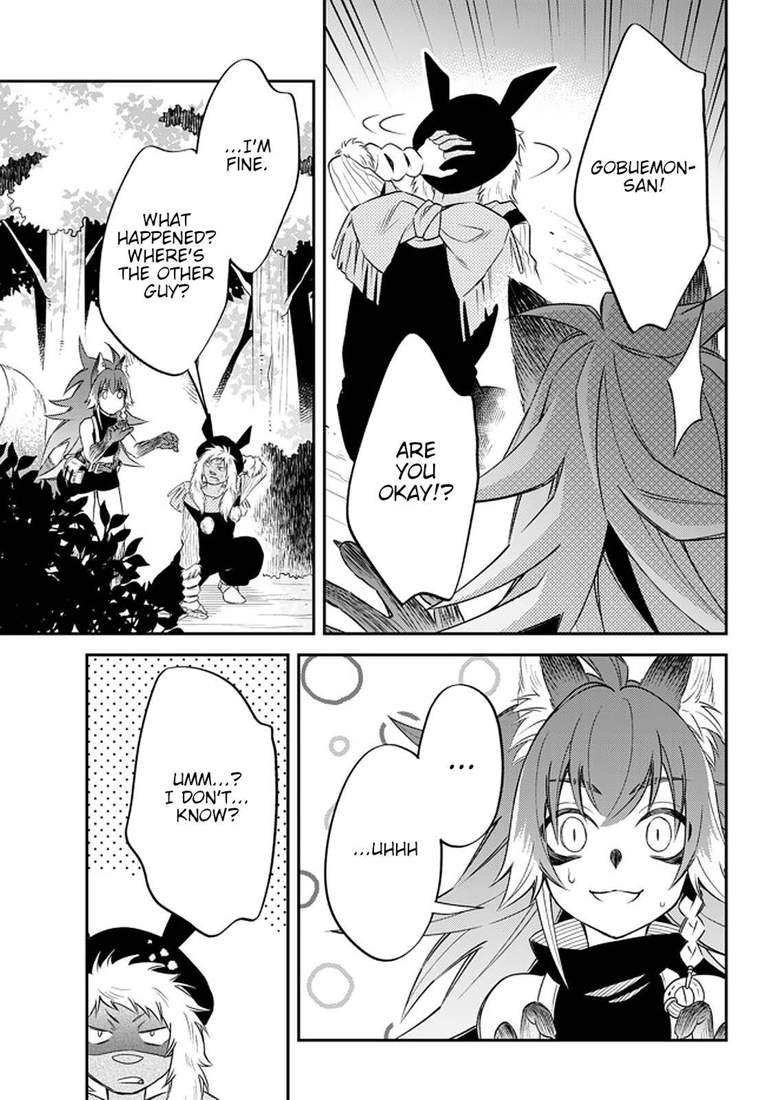 Tensei shitara Slime datta Ken Ibun: Makoku Gurashi no Trinity Chap 23 - Next Chap 24