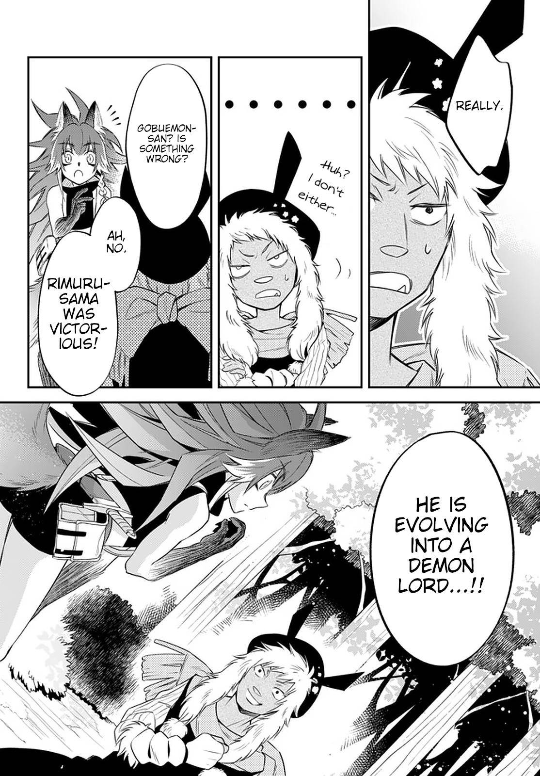 Tensei shitara Slime datta Ken Ibun: Makoku Gurashi no Trinity Chap 23 - Next Chap 24