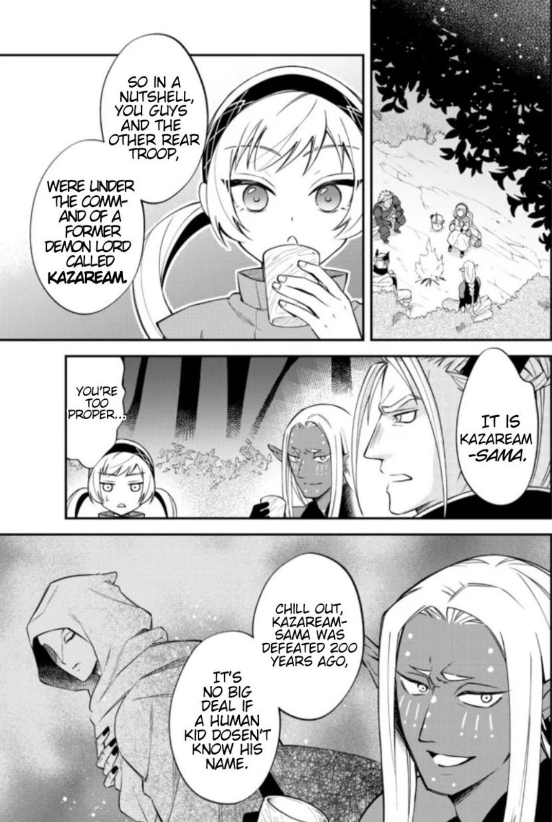 Tensei shitara Slime datta Ken Ibun: Makoku Gurashi no Trinity Chap 37 - Next Chap 38