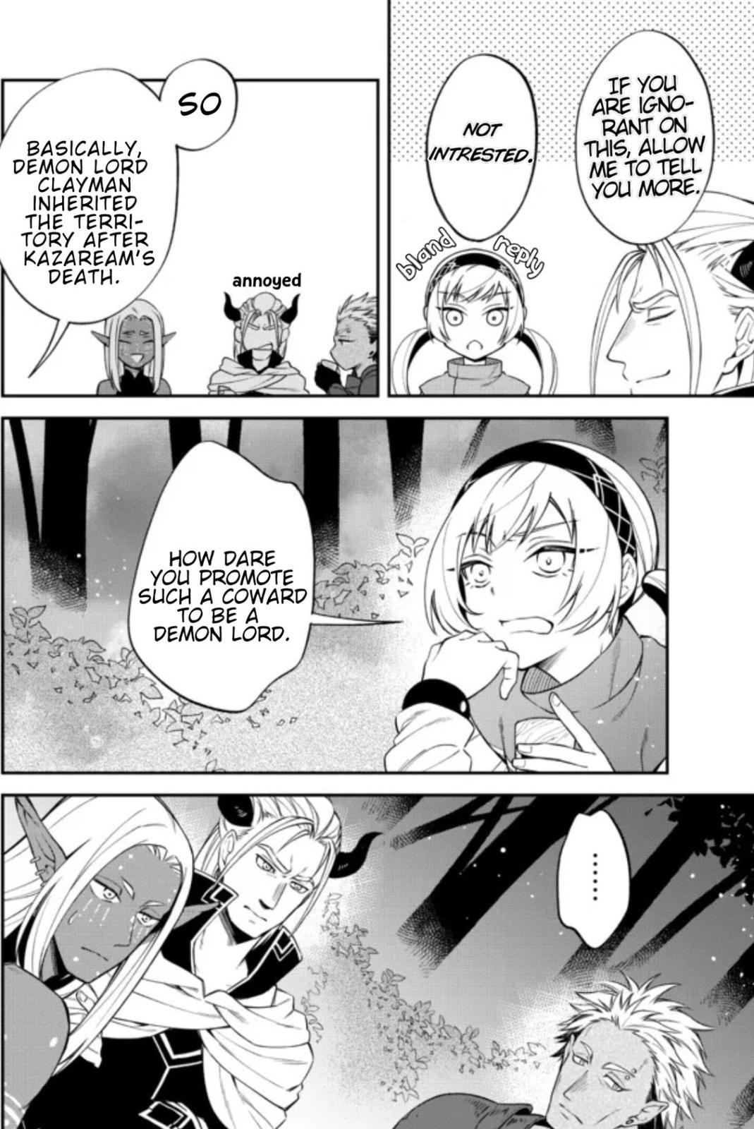 Tensei shitara Slime datta Ken Ibun: Makoku Gurashi no Trinity Chap 37 - Next Chap 38