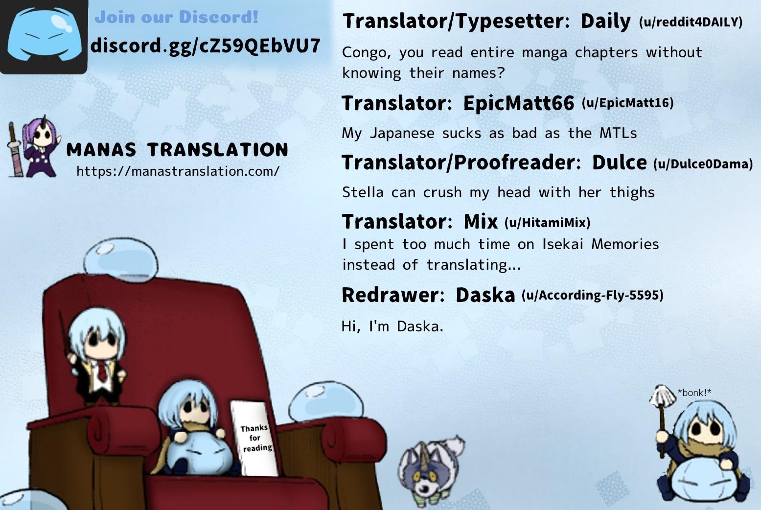 Tensei shitara Slime datta Ken Ibun: Makoku Gurashi no Trinity Chap 37 - Next Chap 38