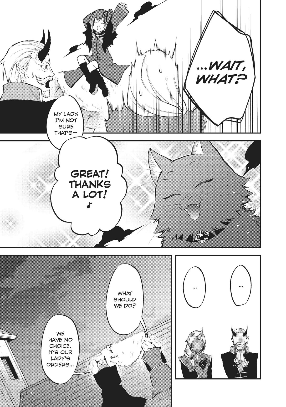 Tensei shitara Slime datta Ken Ibun: Makoku Gurashi no Trinity Chap 34 - Next Chap 35