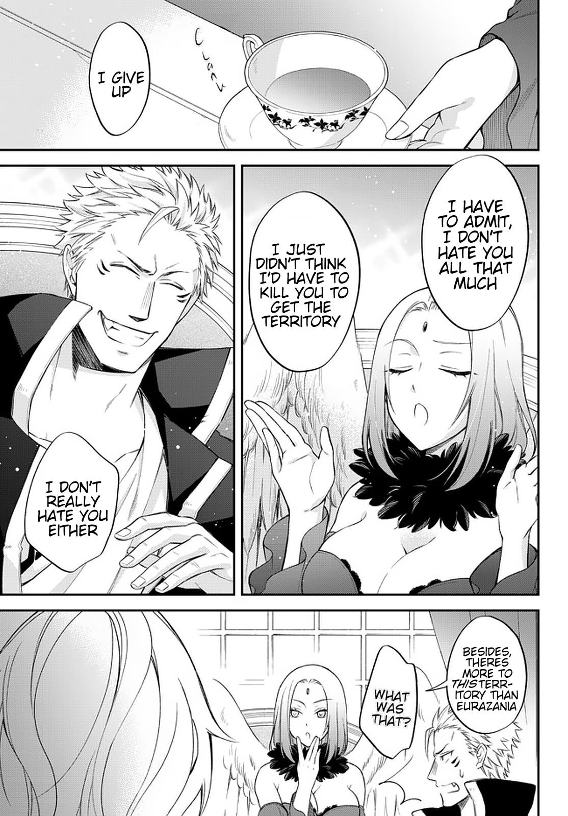 Tensei shitara Slime datta Ken Ibun: Makoku Gurashi no Trinity Chap 36 - Next Chap 37