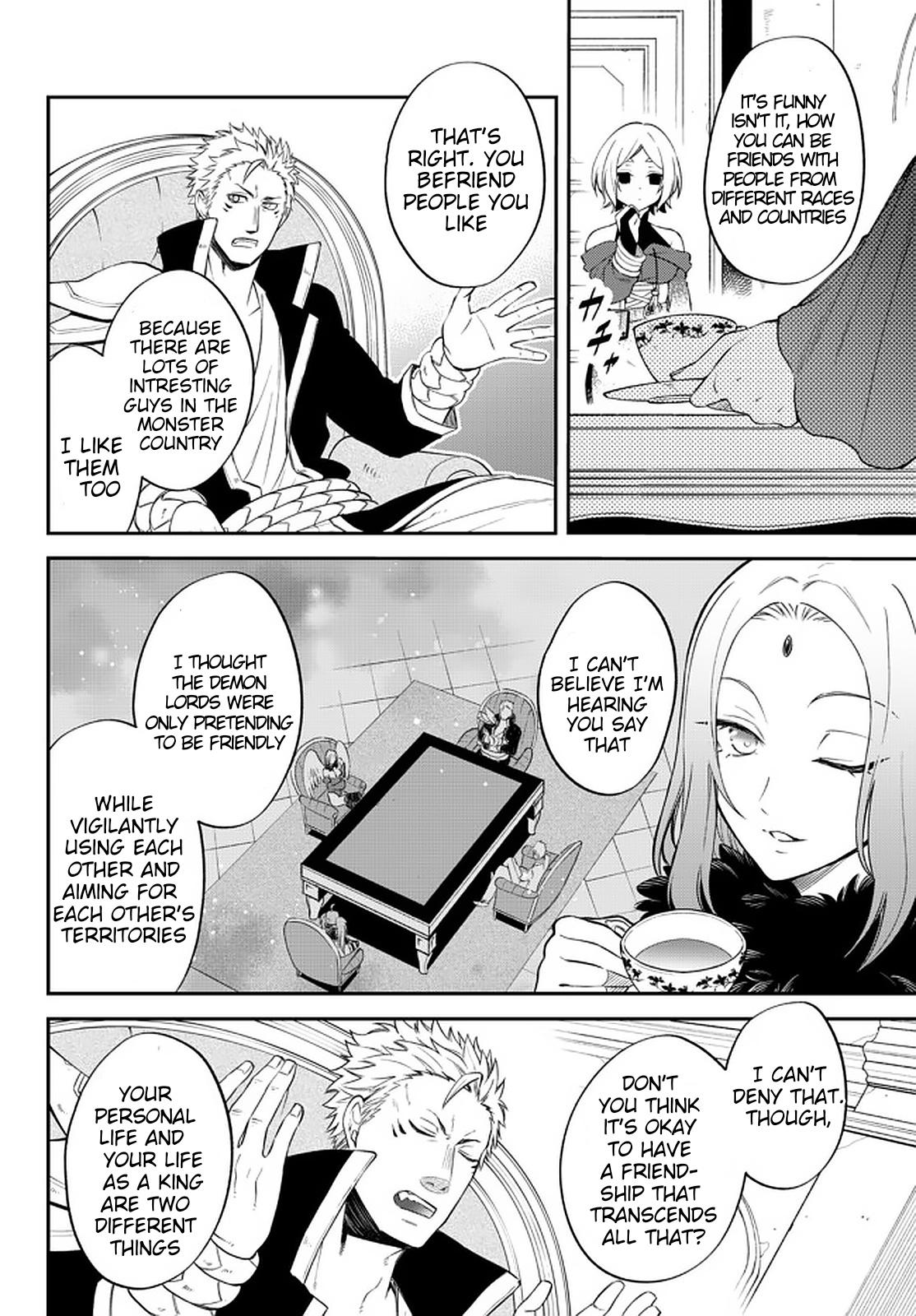 Tensei shitara Slime datta Ken Ibun: Makoku Gurashi no Trinity Chap 36 - Next Chap 37