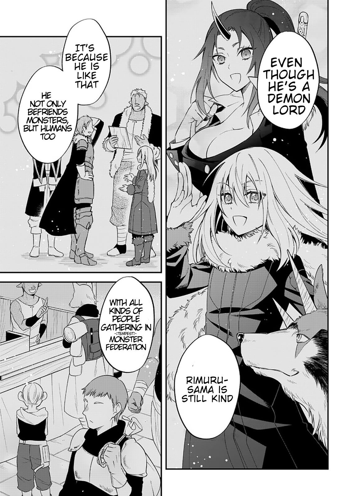 Tensei shitara Slime datta Ken Ibun: Makoku Gurashi no Trinity Chap 36 - Next Chap 37