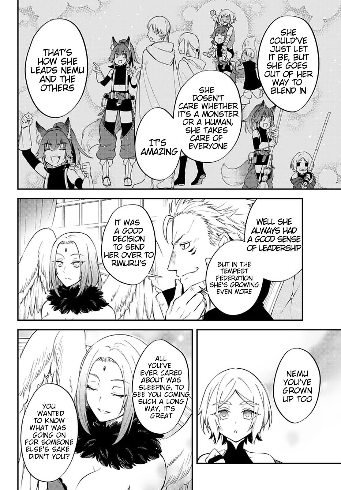 Tensei shitara Slime datta Ken Ibun: Makoku Gurashi no Trinity Chap 36 - Next Chap 37