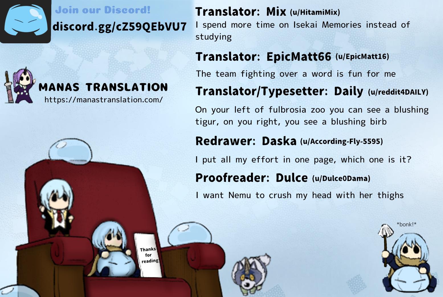 Tensei shitara Slime datta Ken Ibun: Makoku Gurashi no Trinity Chap 36 - Next Chap 37