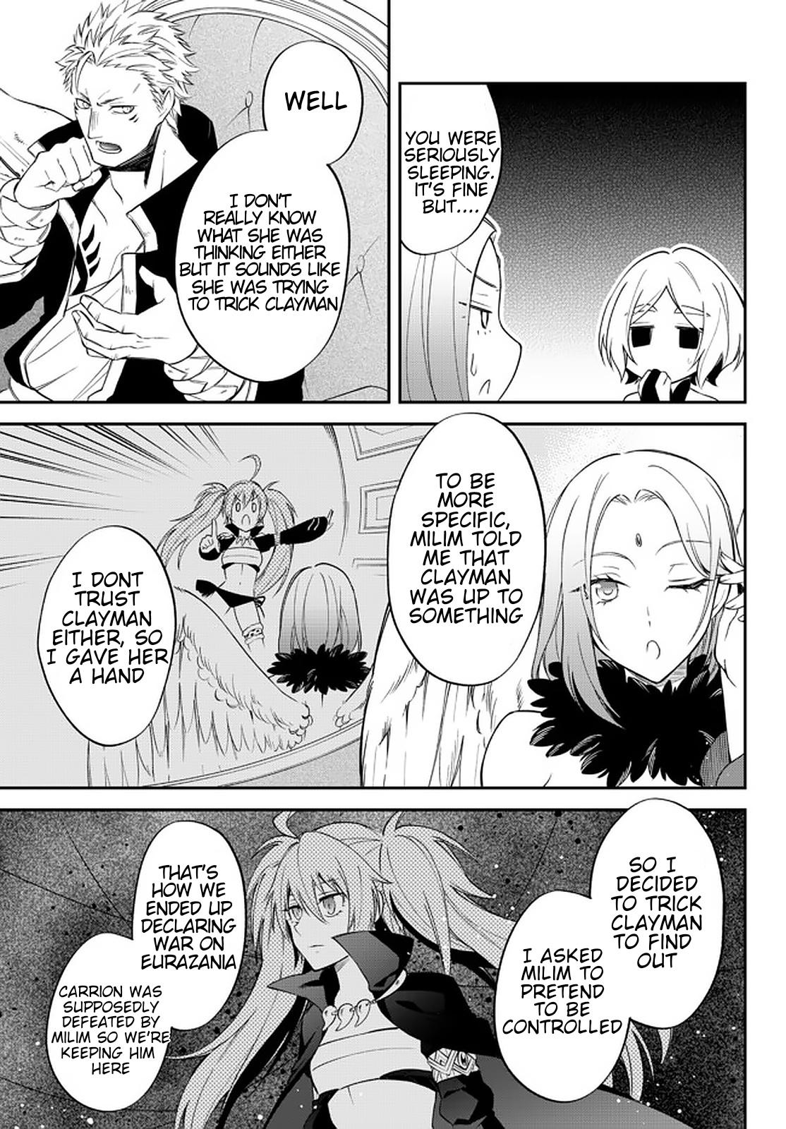 Tensei shitara Slime datta Ken Ibun: Makoku Gurashi no Trinity Chap 36 - Next Chap 37