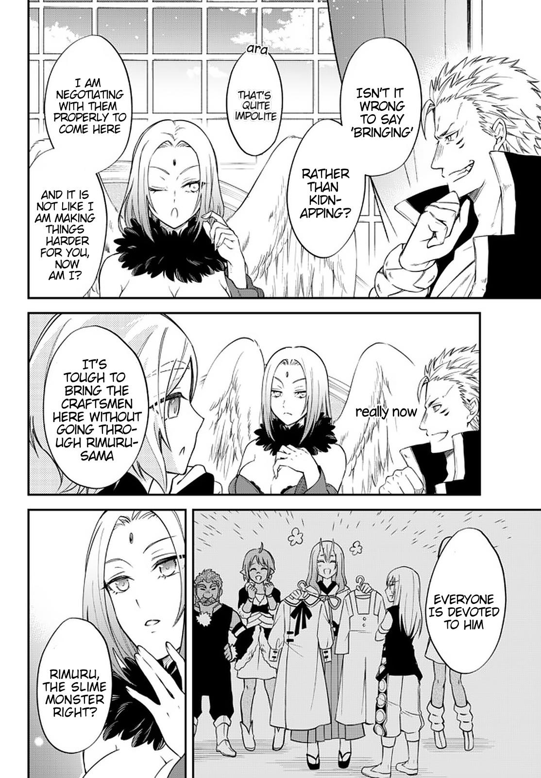 Tensei shitara Slime datta Ken Ibun: Makoku Gurashi no Trinity Chap 36 - Next Chap 37