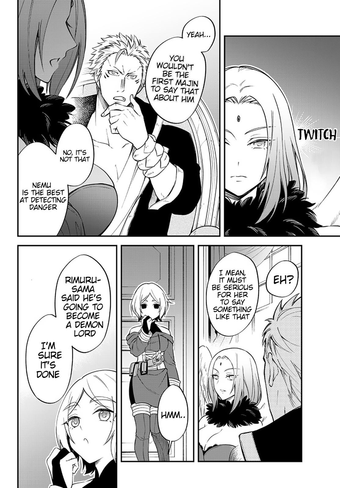 Tensei shitara Slime datta Ken Ibun: Makoku Gurashi no Trinity Chap 36 - Next Chap 37
