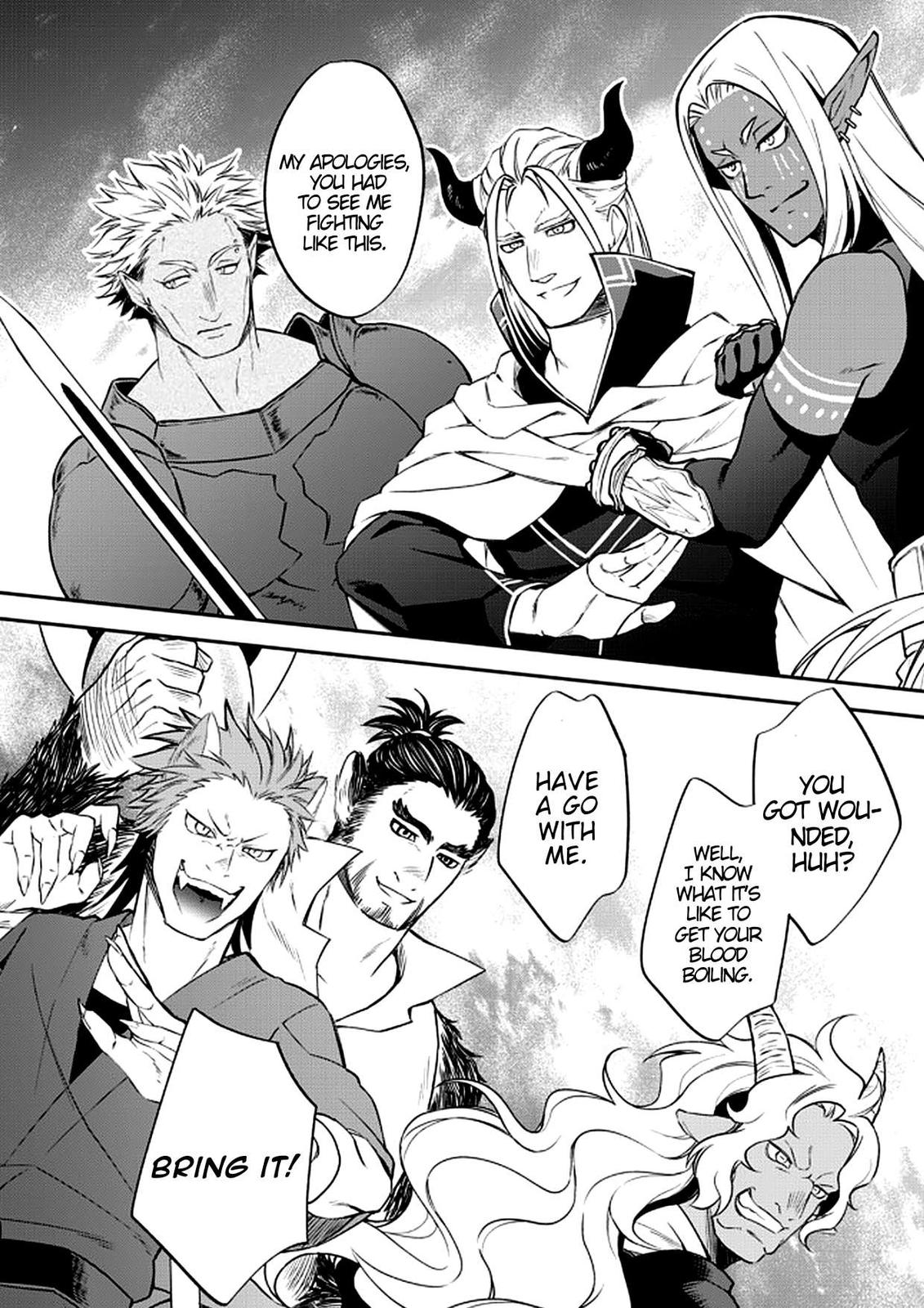 Tensei shitara Slime datta Ken Ibun: Makoku Gurashi no Trinity Chap 38 - Next Chap 39