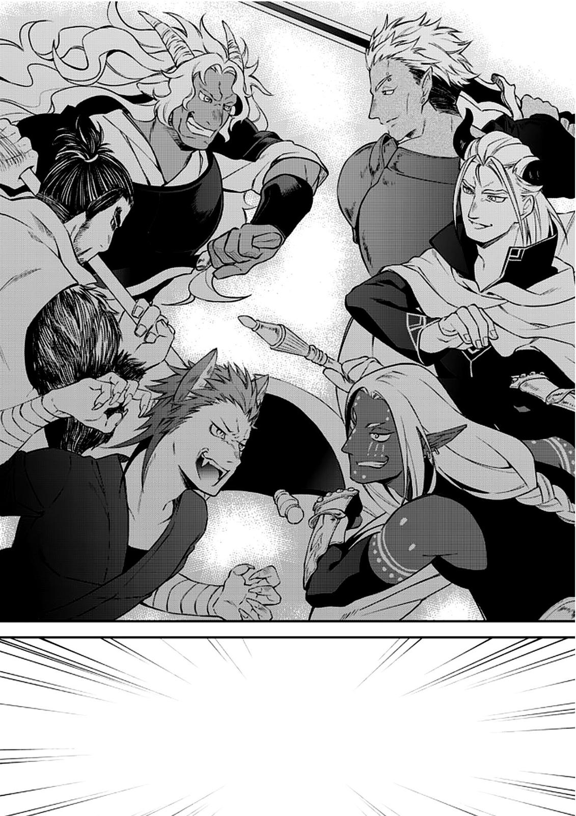 Tensei shitara Slime datta Ken Ibun: Makoku Gurashi no Trinity Chap 38 - Next Chap 39