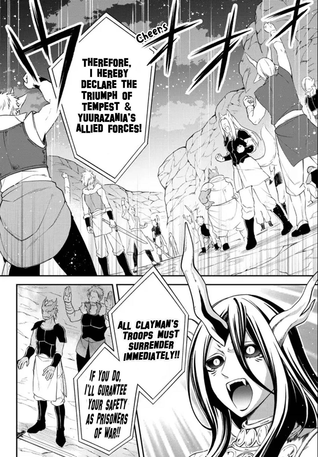 Tensei shitara Slime datta Ken Ibun: Makoku Gurashi no Trinity Chap 39 - Next Chap 40