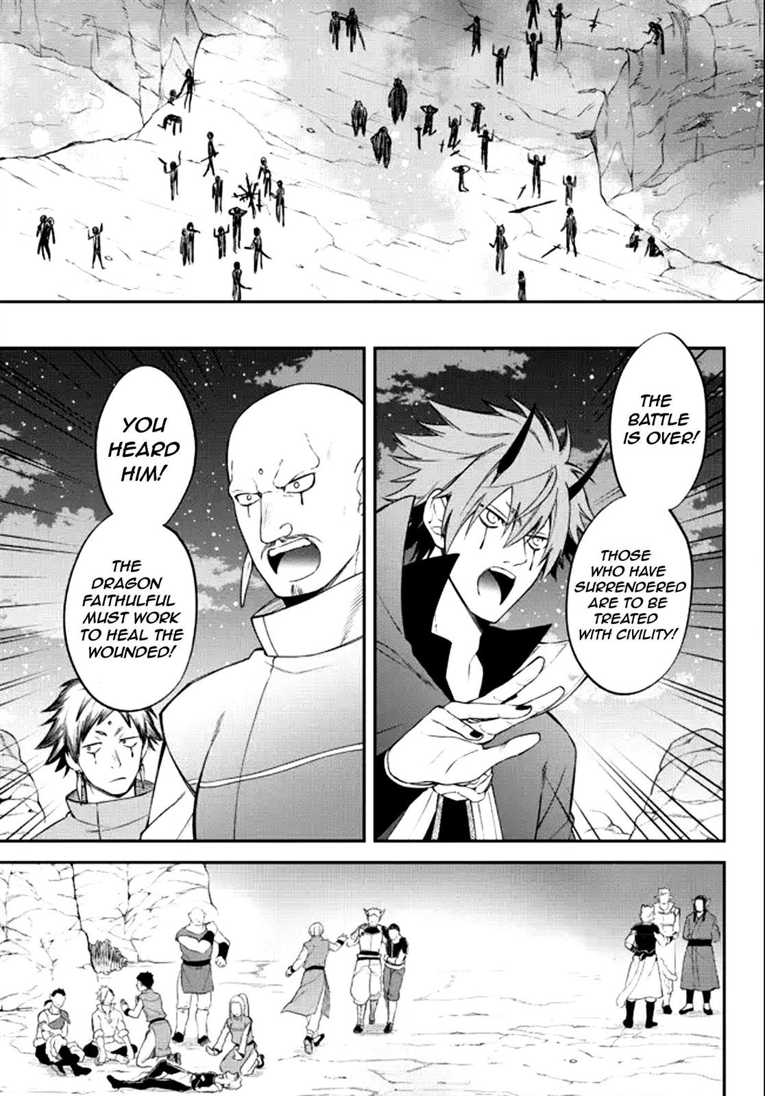 Tensei shitara Slime datta Ken Ibun: Makoku Gurashi no Trinity Chap 39 - Next Chap 40