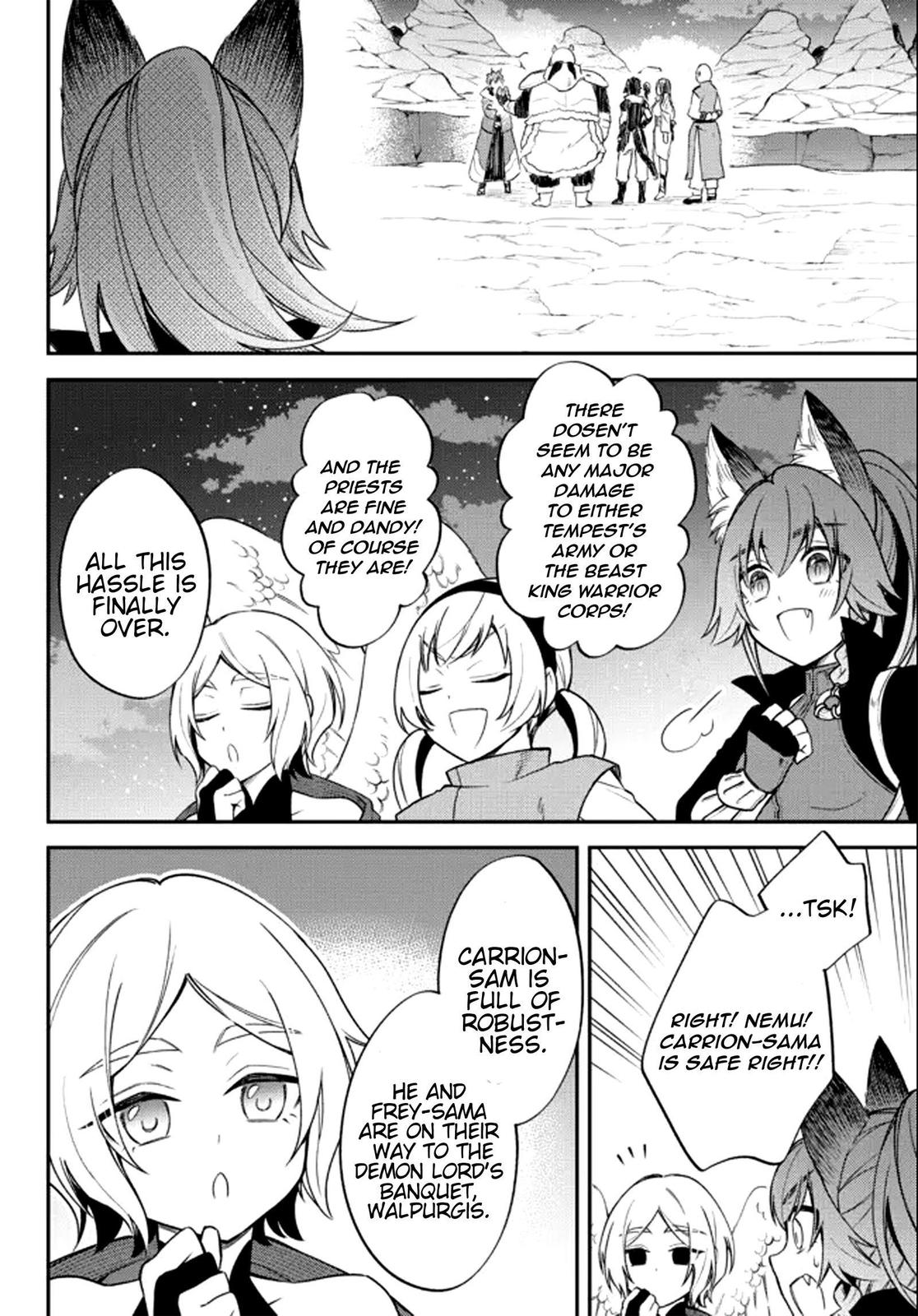 Tensei shitara Slime datta Ken Ibun: Makoku Gurashi no Trinity Chap 39 - Next Chap 40