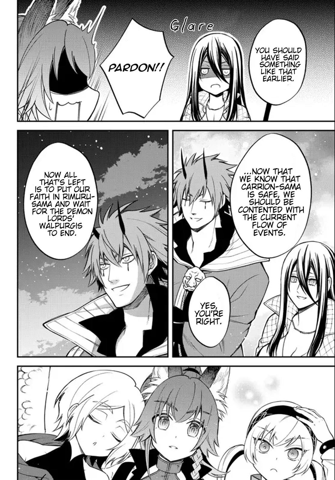 Tensei shitara Slime datta Ken Ibun: Makoku Gurashi no Trinity Chap 39 - Next Chap 40