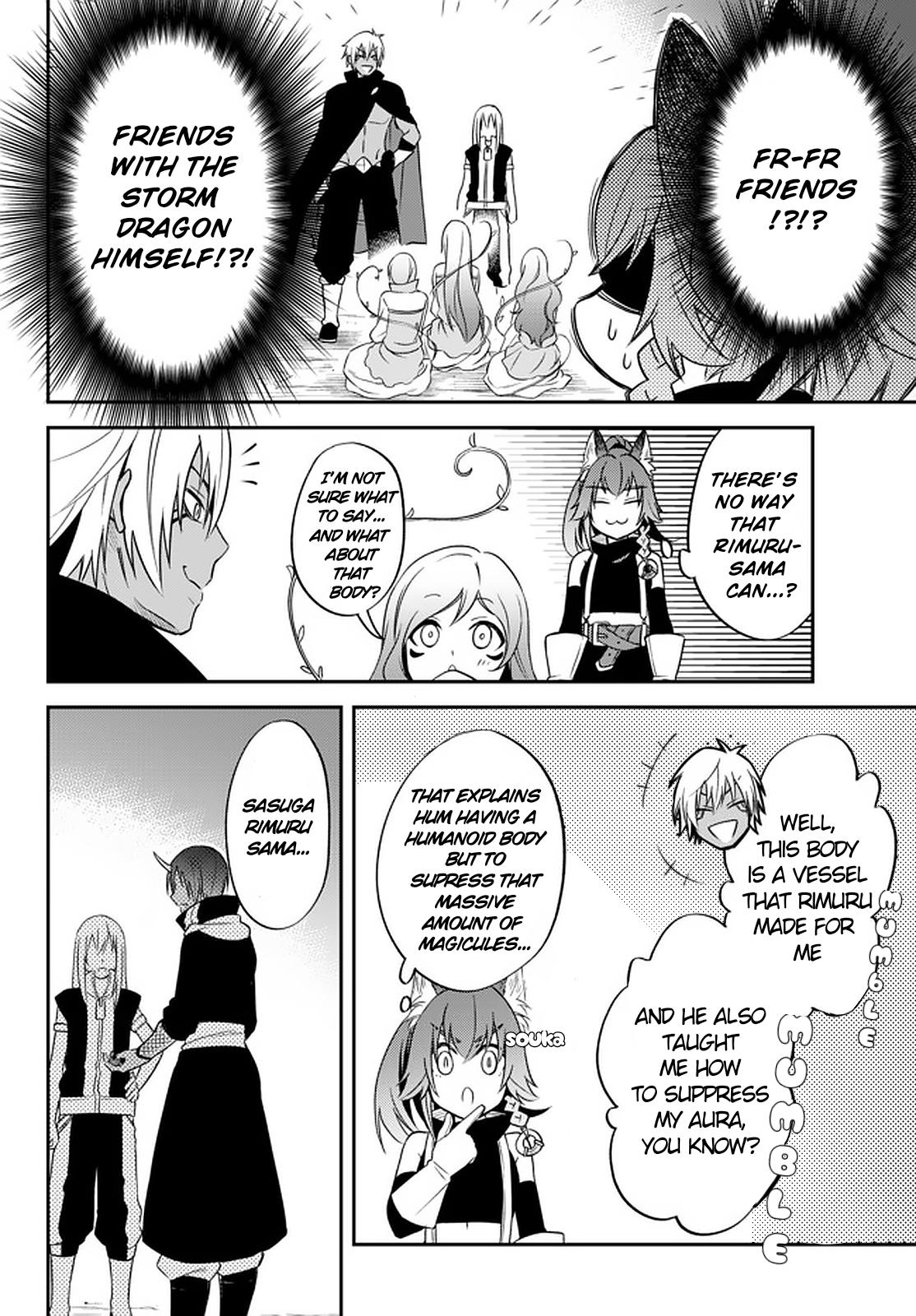 Tensei shitara Slime datta Ken Ibun: Makoku Gurashi no Trinity Chap 30 - Next Chap 31