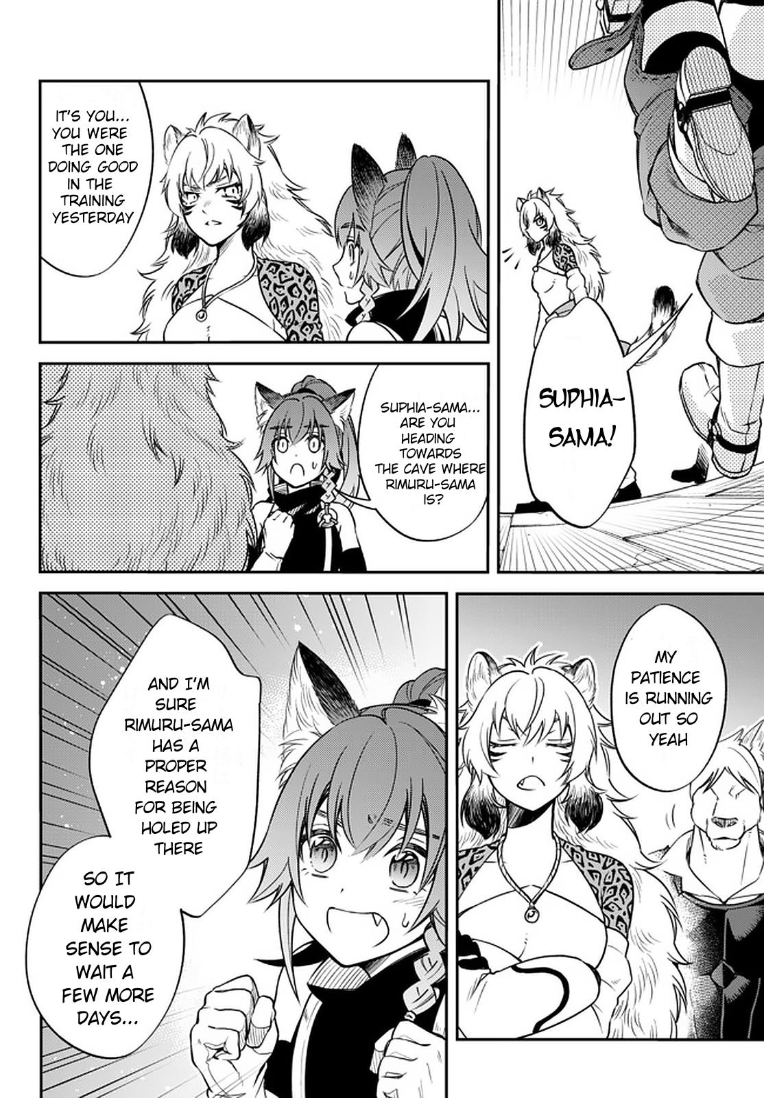Tensei shitara Slime datta Ken Ibun: Makoku Gurashi no Trinity Chap 30 - Next Chap 31