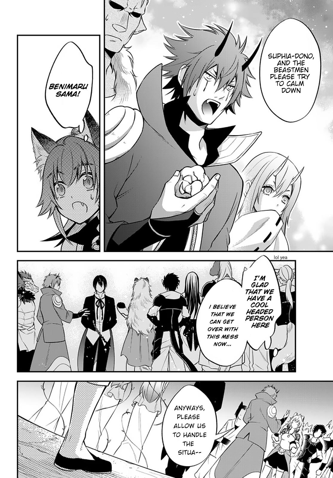Tensei shitara Slime datta Ken Ibun: Makoku Gurashi no Trinity Chap 30 - Next Chap 31